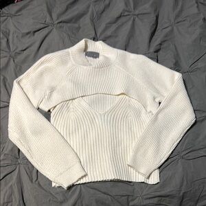 Elegant Cream Sweater for Women